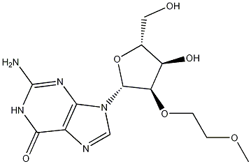 2-amino-9-[(2R,3S,4S,5R)-4-hydroxy-5-(hydroxymethyl)-3-(2-methoxyethoxy)tetrahydrofuran-2-yl]-1H-purin-6-one