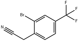 [2-Bromo-4-(trifluoromethyl)phenyl]acetonitrile
