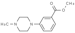 Methyl 3-(4-Methyl-1-piperazinyl)benzoate
