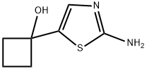 1-(2-aminothiazol-5-yl)cyclobutan-1-ol