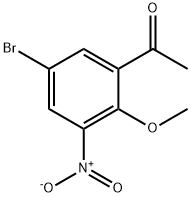 Ethanone, 1-(5-bromo-2-methoxy-3-nitrophenyl)-