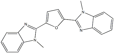 2,2'-(2,5-furandiyl)bis[1-methyl-1H-benzimidazole
