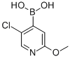 Boronic acid, (5-chloro-2-methoxy-4-pyridinyl)- (9CI)