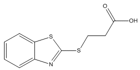 3-(2-苯并噻唑硫代)丙酸