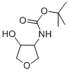 Carbamic acid, (tetrahydro-4-hydroxy-3-furanyl)-, 1,1-dimethylethyl ester (9CI)