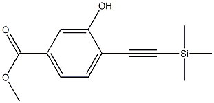 Methyl 3-hydroxy-4-((triMethylsilyl)ethynyl)benzoate