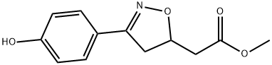 4,5-二氢-3-(4-羟基苯基)-5-异恶唑乙酸甲酯