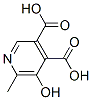 3,4-Pyridinedicarboxylic acid, 5-hydroxy-6-methyl-