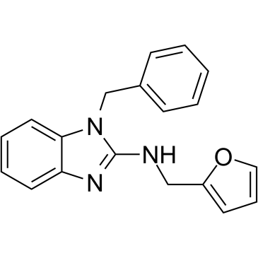 N-(2-呋喃甲基)-1-(苯基甲基)-1H-苯并咪唑-2-胺