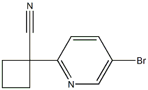 1-(5-BROMOPYRIDIN-2-YL)CYCLOBUTANECARBONITRILE