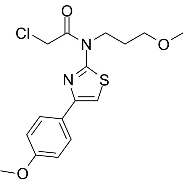 2-chloro-N-(4-(4-methoxyphenyl)thiazol-2-yl)-N-(3-methoxypropyl)acetamide