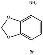 1,3-Benzodioxol-4-amine, 7-bromo-