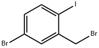 5-bromo-2-iodobenzyl bromide