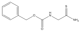 N-(2-amino-2-sulfanylideneethyl)carbamic acid (phenylmethyl) ester