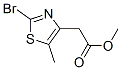 2-(2-溴-5-甲基-4-噻唑基)乙酸甲酯