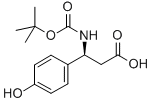 Boc-S-3-Amino-3-(4-hydroxy-phenyl)-propionic acid