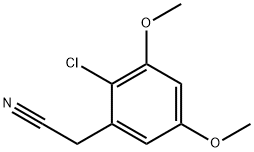Benzeneacetonitrile, 2-chloro-3,5-dimethoxy-