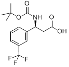 (S)-3-((叔丁氧羰基)氨基)-3-(3-(三氟甲基)苯基)丙酸