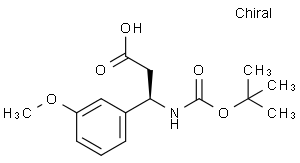 (R)-叔丁氧羰基-3-甲氧基-beta-苯丙氨酸