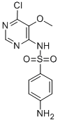6-氯-5-甲氧基-4-(磺胺基)嘧啶