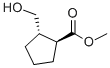 Cyclopentanecarboxylic acid, 2-(hydroxymethyl)-, methyl ester, (1R,2R)-rel-