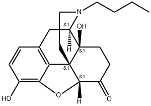 Morphinan-6-one, 17-butyl-4,5-epoxy-3,14-dihydroxy-, (5α)- (9CI)