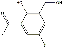 1-[5-CHLORO-2-HYDROXY-3-(HYDROXYMETHYL)PHENYL]ETHANONE