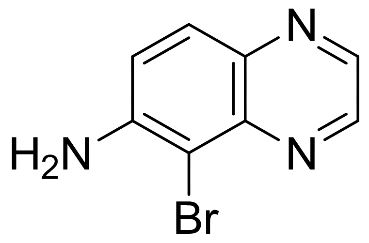 5-BroMoquinoxalin-6-aMine, 6-AMino-5-broMoquinoxaline