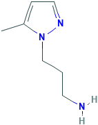 3-(5-Methyl-1H-pyrazol-1-yl)propan-1-amine