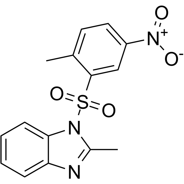 2-Methyl-1-(2-methyl-5-nitrophenylsulfonyl)-1H-benzo[d]imidazole