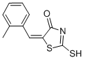 5-(2-甲基-苯亚甲基)-2-硫代-四氢噻唑-4-酮