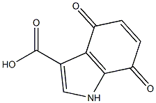 4,7-二氧代-4,7-二氢-1H-吲哚-3-羧酸