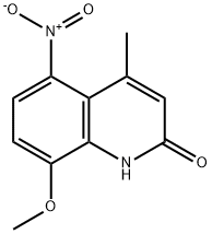 8-Methoxy-4-methyl-5-nitroquinolin-2(1H)-one