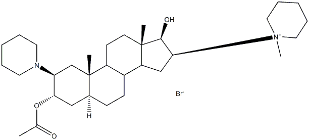 1-[(2β,3α,5α,16β,17β)-3-(Acetyloxy)-17-hydroxy-2-(1-piperidinyl)androstan-16-yl]-1-MethylpiperidiniuM BroMide