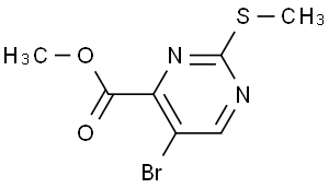 methyl 5-bromo-2-(methylthio)pyrimidine-4-carboxylate
