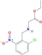 N-[(2-Chloro-6-nitrophenyl)methyl]glycine Ethyl Ester