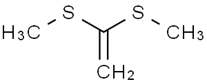 1,1-双(甲硫代)乙烯