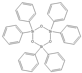 Cyclotrisiloxane, hexaphenyl-
