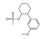 [2-(3-methoxyphenyl)cyclohexyl] methanesulfonate