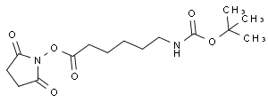BOC-6-AHX-OSU 6-(叔丁氧羰基-氨基)己酸 N-琥珀酰亚胺基酯
