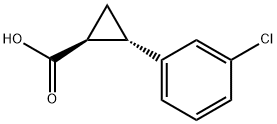 (1S,2S)-2-(3-CHLOROPHENYL)CYCLOPROPANE-1-CARBOXYLIC ACID