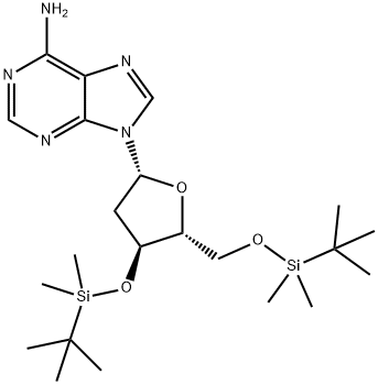 9-((2R,4S,5R)-4-((叔丁基二甲基硅烷基)氧基)-5-(((叔丁基二甲基硅烷基)氧基)甲基)四氢呋喃-2-基)-9H-嘌呤-6-胺