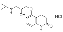 5-[3-[(tert-butyl)amino]-2-hydroxypropoxy]-3,4-dihydro-2-quinolone monohydrochloride