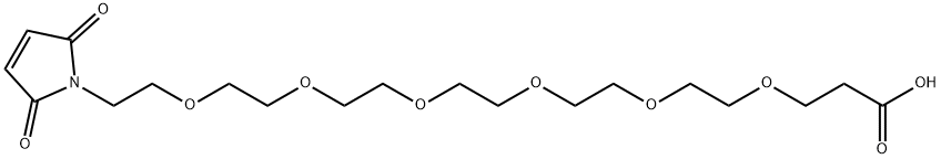 21-(2,5-Dihydro-2,5-dioxo-1H-pyrrol-1-yl)-4,7,10,13,16,19-hexaoxaheneicosanoic acid