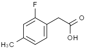 Benzeneacetic acid, 2-fluoro-4-methyl-