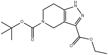 5H-pyrazolo[4,3-c]pyridine-3,5-dicarboxylic acid, 1,4,6,7-tetrahydro-, 5-(1,1-dimethylethyl) 3-ethyl ester