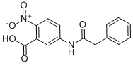 2-硝基-5-(苯乙酰氨基)-苯甲酸