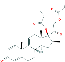 (16β)-16-Methyl-17,21-bis(1-oxopropoxy)pregna-1,4,9(11)-triene-3,20-dione