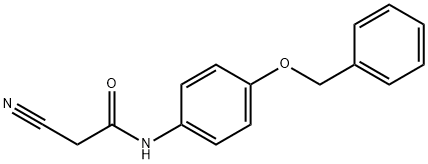 {N}-[4-(benzyloxy)phenyl]-2-cyanoacetamide