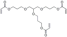Polyoxy(methyl-1,2-ethanediyl), .alpha.,.alpha.,.alpha.-1,2,3-propanetriyltris.omega.-(1-oxo-2-propenyl)oxy-